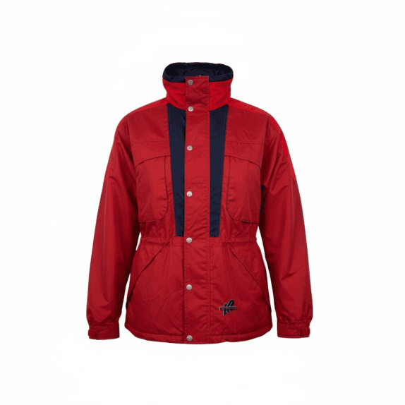 VINTAGE BURTON JACKET/WINDCHEATER RED L/XL