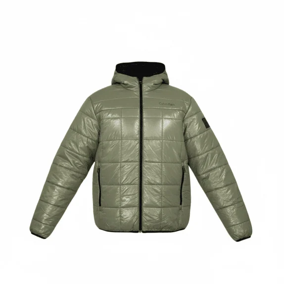 GIUBBOTTO IMBOTTITO VINTAGE CALVIN KLEIN COLOR OLIVA L