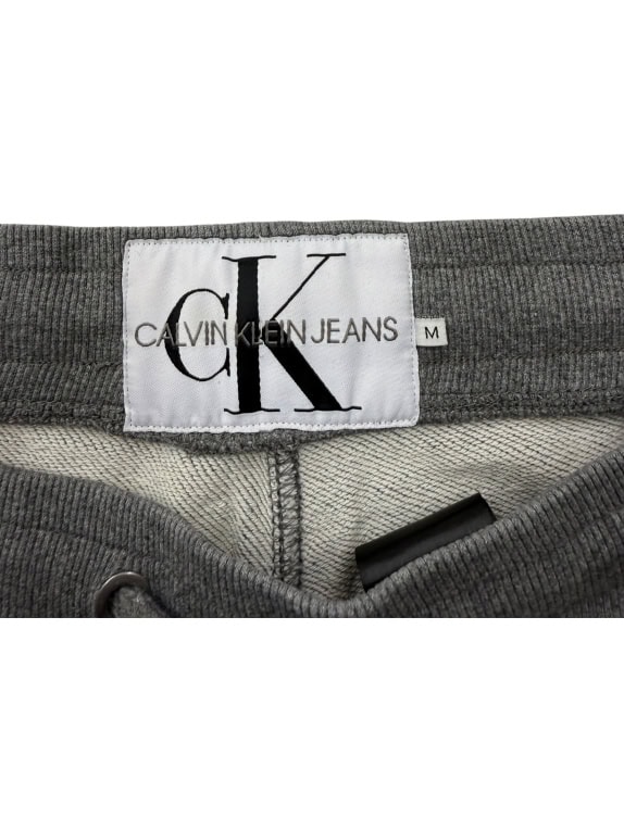 VINTAGE CALVIN KLEIN JEANS ΠΑΝΤΕΛΟΝΙ ΦΟΡΜΑΣ LOGO ΓΚΡΙ ΑΝΔΡΙΚΟ M