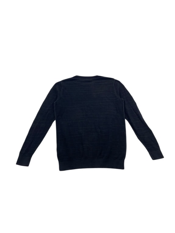 VINTAGE CALVIN KLEIN JEANS ΠΛΕΚΤΗ ΜΠΛΟΥΖΑ ΜΕ ΛΑΙΜΟΚΟΨΗ ΜΑΥΡΗ ΑΝΔΡΙΚΗ M
