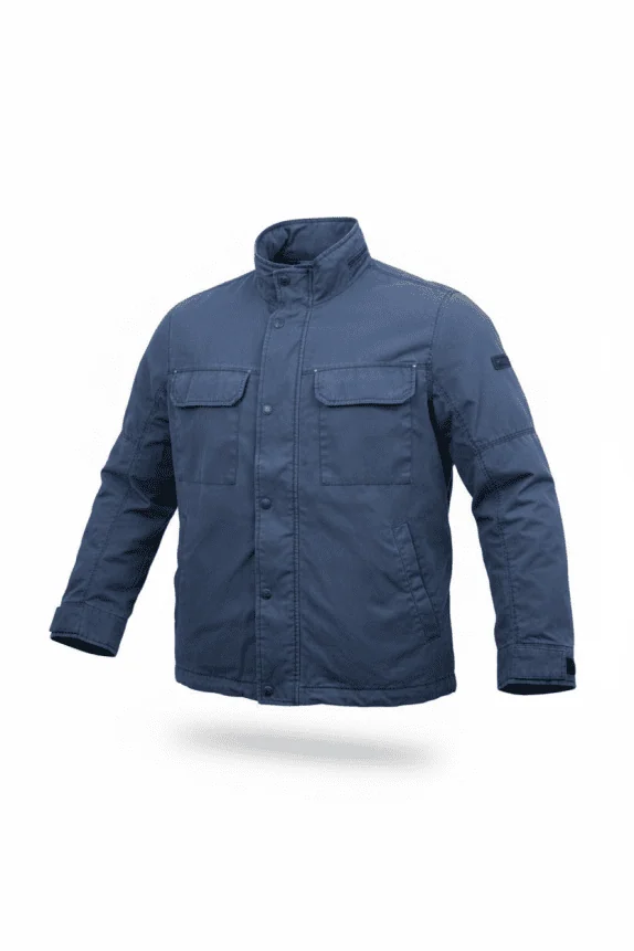 VINTAGE CAMEL ACTIVE UTILITY JACKET BLUE MEN'S L