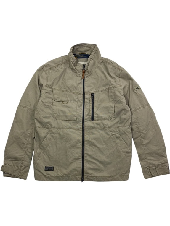 VINTAGE CAMEL ACTIVE ΖΑΚΕΤΑ UTILITY EXPLORERS LOGO ΜΠΕΖ ΑΝΔΡΙΚΟ L