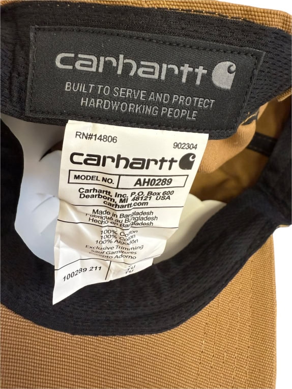 VINTAGE CARHARTT ΚΑΦΕ ΚΑΠΕΛΟ ONE SIZE