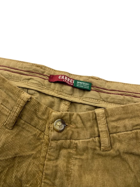 VINTAGE CARRERA ITALIA ΠΑΝΤΕΛΟΝΙ CORDUROY ΚΑΦΕ ΑΝΔΡΙΚΟ M L