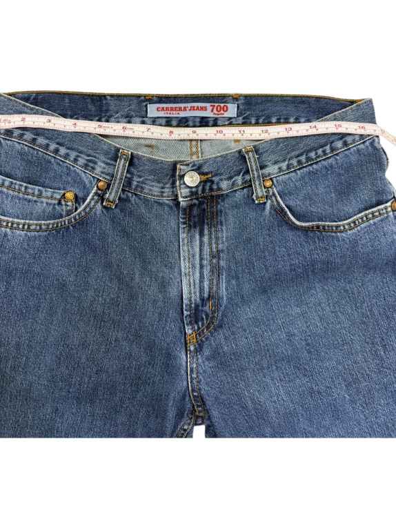 VINTAGE CARRERA JEANS 700 MEN'S DENIM BLUE L