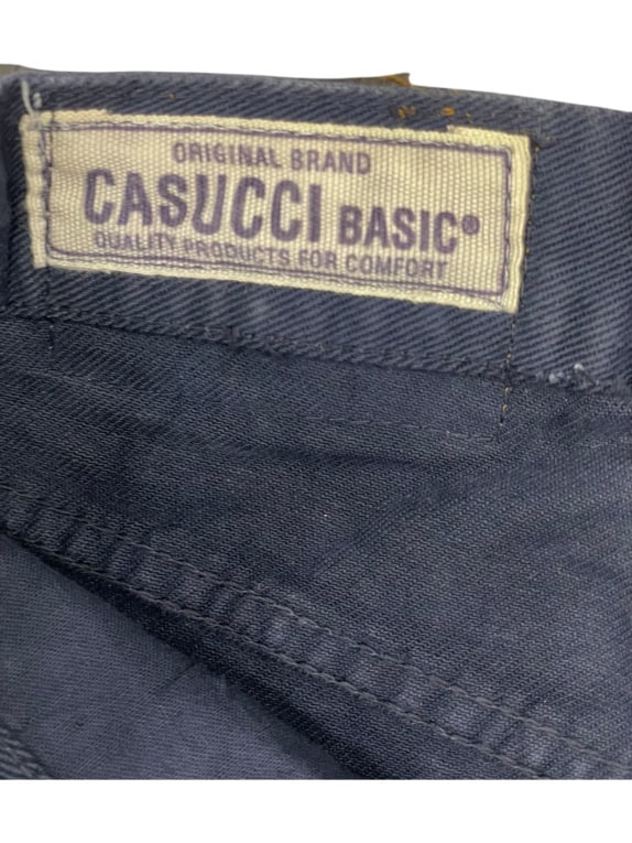 VINTAGE CASUCCI BASIC ΠΑΝΤΕΛΟΝΙ ΣΚΟΥΡΟ ΜΠΛΕ ΑΝΔΡΙΚΟ S