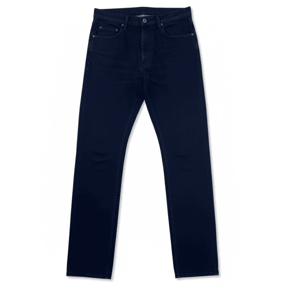 Pantaloni basic vintage Casucci blu scuro da uomo S