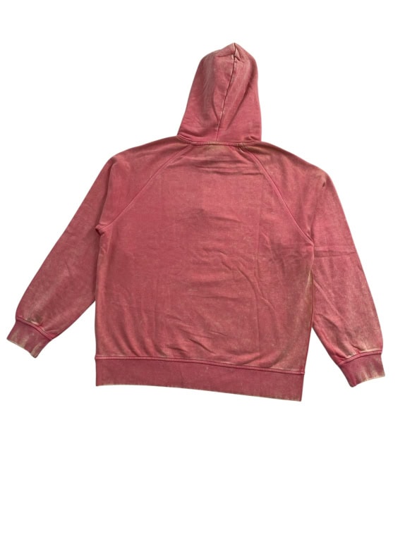 VINTAGE CHAMPION ΦΟΥΤΕΡ ΜΕ ΚΟΥΚΟΥΛΑ ACID WASH ΚΟΚΚΙΝΟ ΑΝΔΡΙΚΟ L