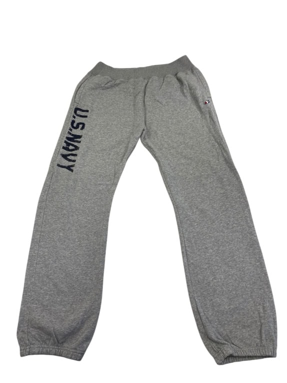 VINTAGE CHAMPION GREY TRACK PANTS XL