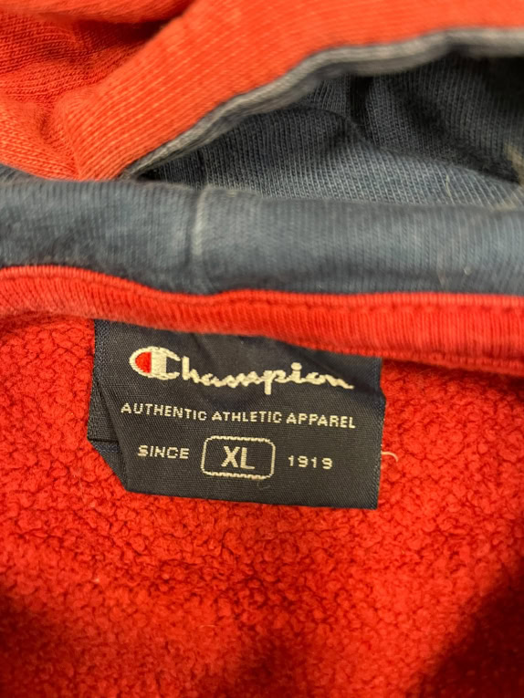 VINTAGE CHAMPION HOODIE ΦΟΥΤΕΡ ΜΕ ΚΟΥΚΟΥΛΑ ΑΝΔΡΙΚΟ XL