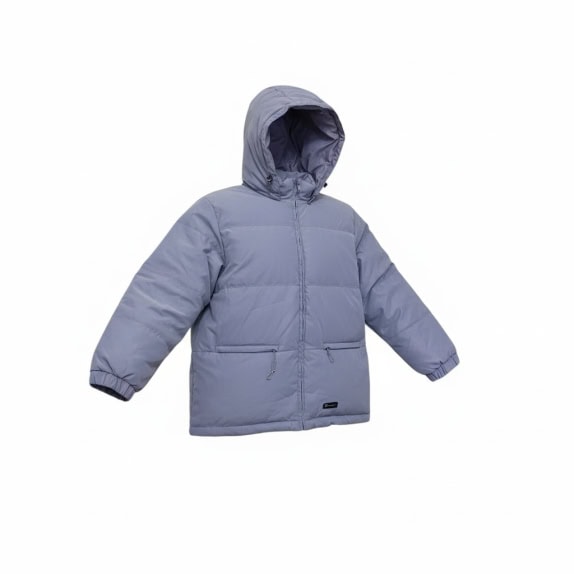 VINTAGE CHAMPION PUFFER ΜΠΟΥΦΑΝ ΜΕ ΚΟΥΚΟΥΛΑ ΣΙΕΛ ΓΥΝΑΙΚΕΙΟ L