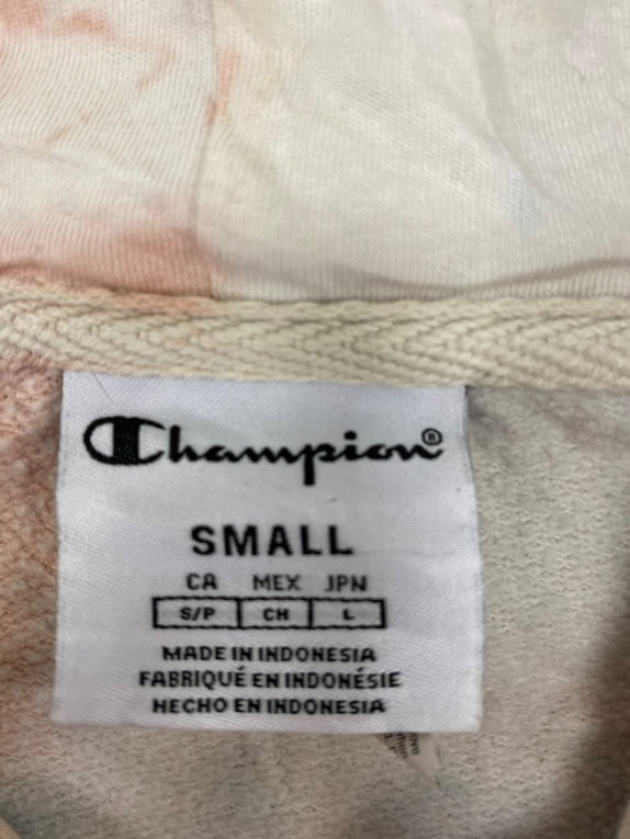 VINTAGE CHAMPION TIE-DYE ΦΟΥΤΕΡ ΜΕ ΚΟΥΚΟΥΛΑ S