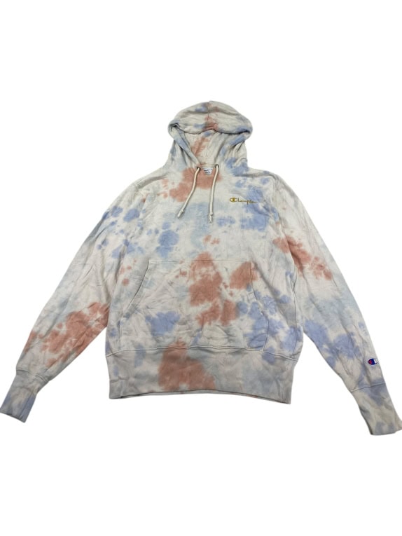 VINTAGE CHAMPION TIE-DYE ΦΟΥΤΕΡ ΜΕ ΚΟΥΚΟΥΛΑ S