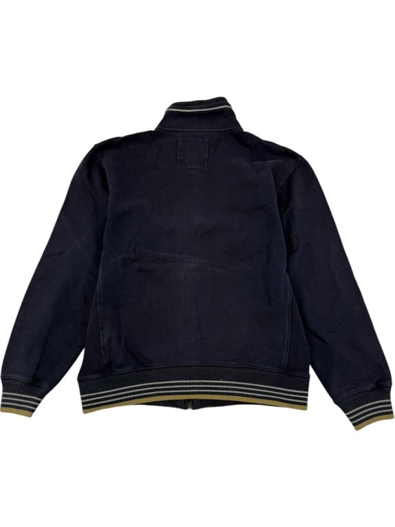 VINTAGE Champion Full-Zip Jacket with Rochester Embroidery, Blue, M