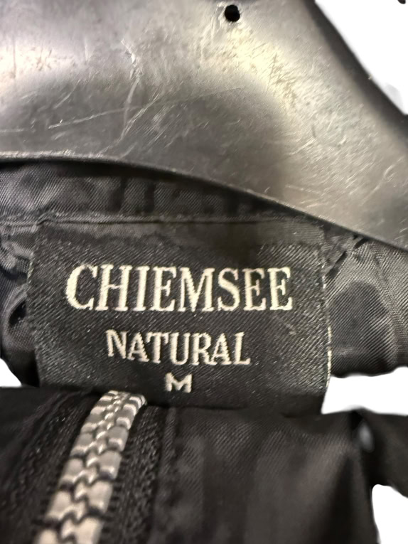 VINTAGE CHIEMSEE NATURAL ΑΝΤΙΑΝΕΜΙΚΟ ΜΠΟΥΦΑΝ ΜΑΥΡΟ