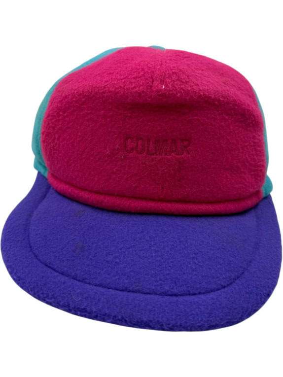VINTAGE COLMAR ΚΑΠΕΛΟ FLEECE ME ΛΟΓΟΤΥΠΟ MULTICOLOR ΑΝΔΡΙΚΟ ONE SIZE