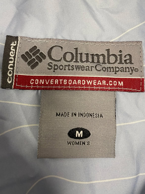 VINTAGE COLUMBIA CONVERT PUFFER ΓΙΛΕΚΟ ΜΕ ΡΑΦΕΣ ΜΑΥΡΟ ΓΥΝΑΙΚΕΙΟ M