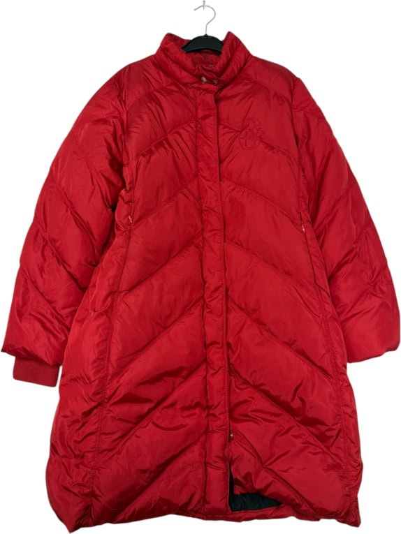 VINTAGE CONTE OF FLORENCE LONG QUILTED PUFFER JACKET