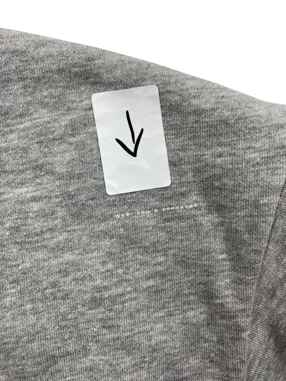 VINTAGE CRAFT ΦΟΥΤΕΡ CASUAL ΜΕ ΔΙΑΚΡΙΤΙΚΟ LOGO ΓΚΡΙ ΜΕΛΑΝΖΕ ΑΝΔΡΙΚΟ L