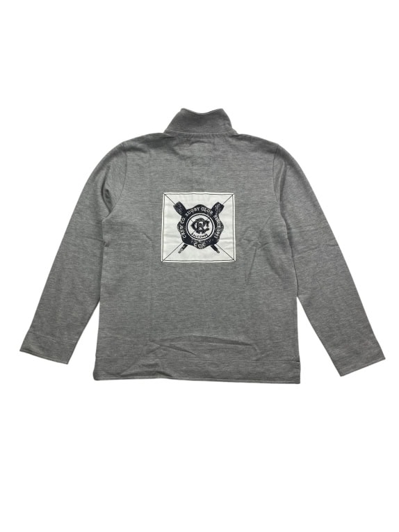 VINTAGE CREW CLOTHING COMPANY ΦΟΥΤΕΡ CASUAL ΜΕ ΛΟΓΟΤΥΠΟ RUGBY CLUB ΓΚΡΙ ΑΝΔΡΙΚΟ M