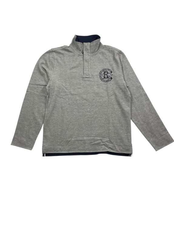 VINTAGE CREW CLOTHING COMPANY ΦΟΥΤΕΡ CASUAL ΜΕ ΛΟΓΟΤΥΠΟ RUGBY CLUB ΓΚΡΙ ΑΝΔΡΙΚΟ M