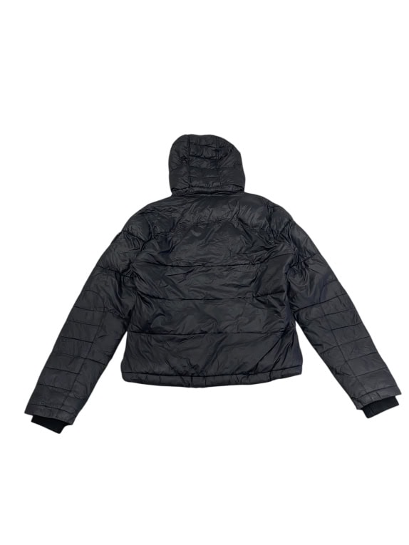 VINTAGE DIESEL PUFFER ΜΠΟΥΦΑΝ ΜΕ ΚΟΥΚΟΥΛΑ ΚΑΙ ΤΣΕΠΗ ΣΤΟ ΣΤΗΘΟΣ ΜΑΥΡΟ ΓΥΝΑΙΚΕΙΟ M/L