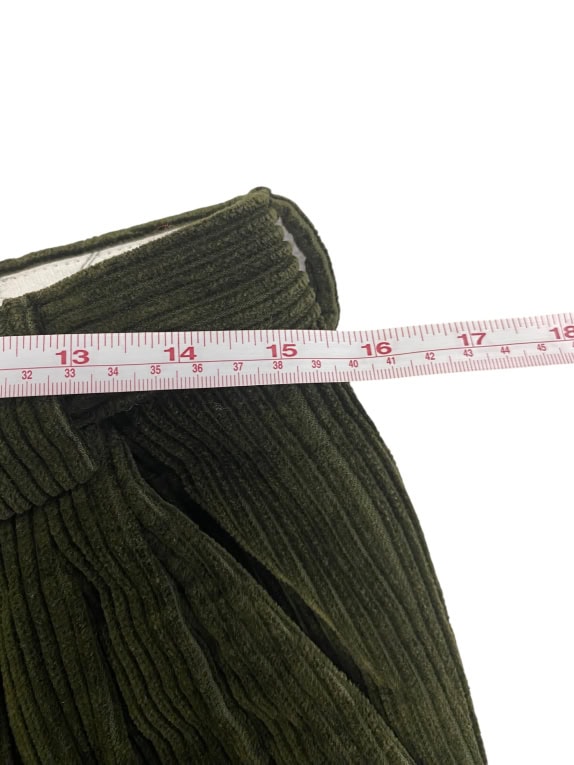 VINTAGE DOLOMITEN GREEN CORDUROY PANTS M