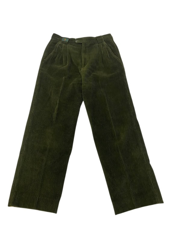 VINTAGE DOLOMITEN GREEN CORDUROY PANTS M