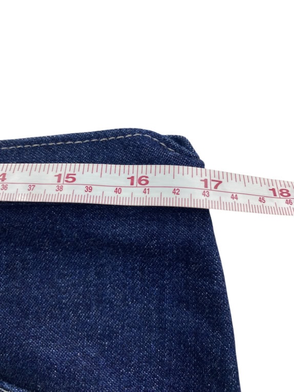 VINTAGE ENERGIE DENIM ΦΟΥΣΤΑ ΜΕ ΚΕΝΤΗΜΕΝΟ ΛΟΓΟΤΥΠΟ ΜΠΛΕ ΓΥΝΑΙΚΕΙΑ M/L