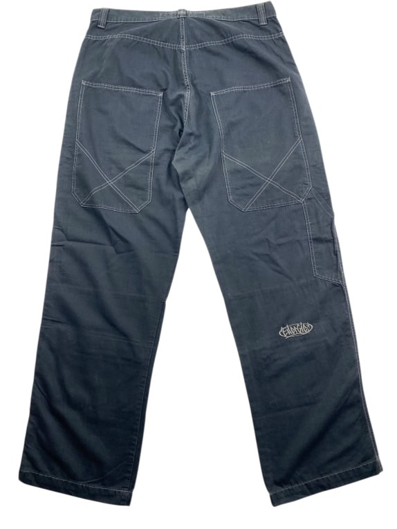 VINTAGE ENERGIE WORKWEAR CARGO PANTS LOGO DARK BLUE MEN'S XXL