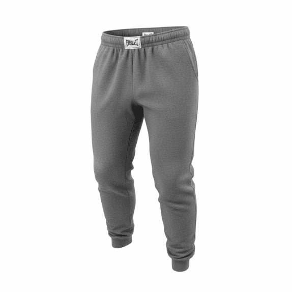 Pantaloni sportivi casual da uomo Vintage Everlast con logo grigio XXL