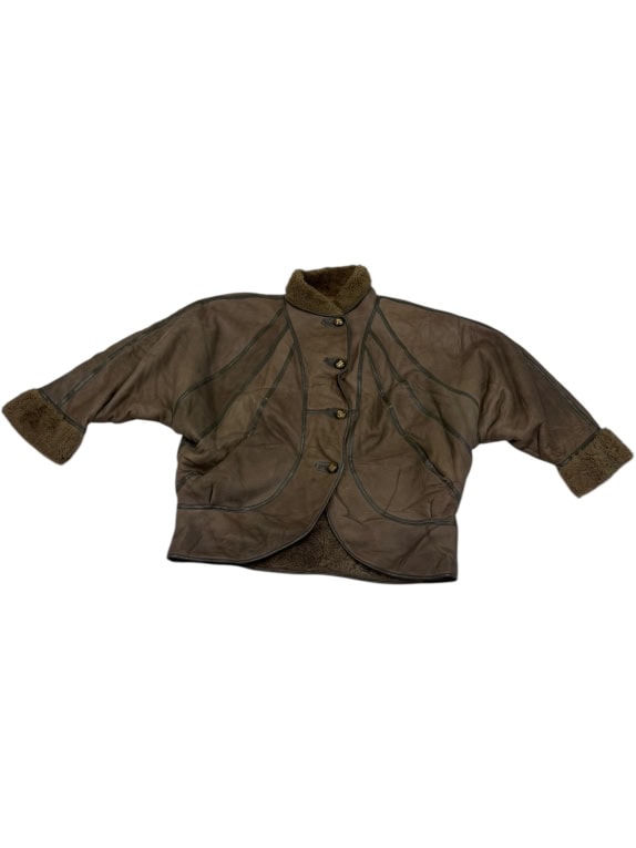 VINTAGE EVIT SHEARLING JACKET L