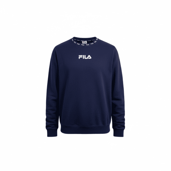 VINTAGE FILA ΦΟΥΤΕΡ ΧΩΡΙΣ ΚΟΥΚΟΥΛΑ ΜΕ ΚΕΝΤΗΤΟ ΛΟΓΟΤΥΠΟ ΜΠΛΕ ΣΚΟΥΡΟ ΓΥΝΑΙΚΕΙΟ S
