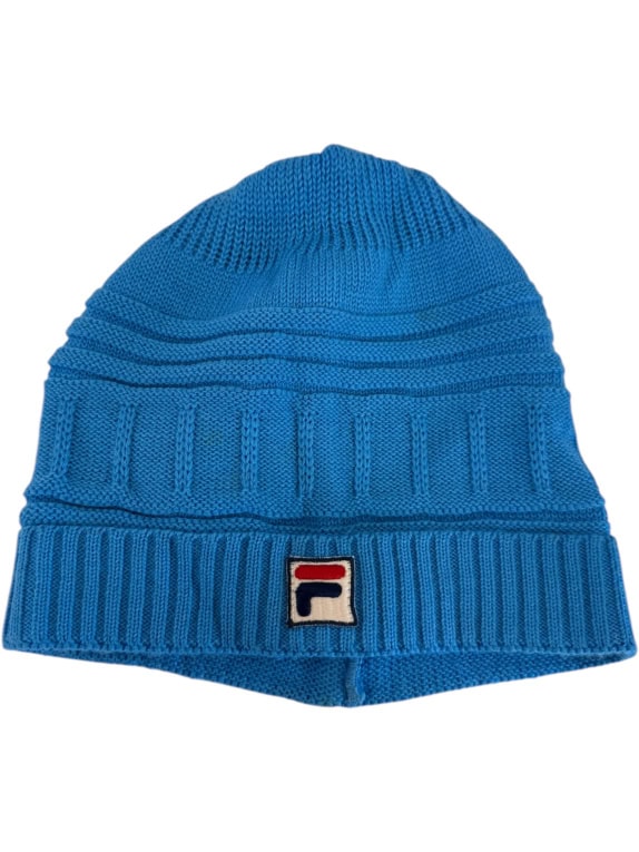 VINTAGE FILA KNITTED BEANIE