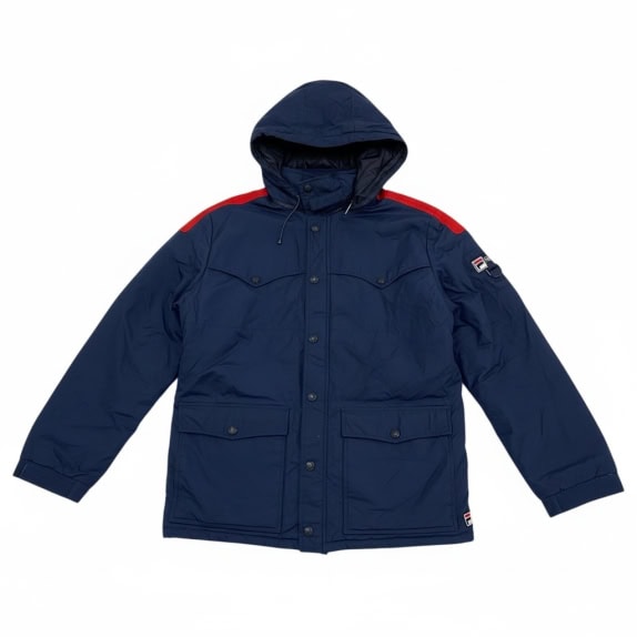 Giacca vintage FILA blu scuro M