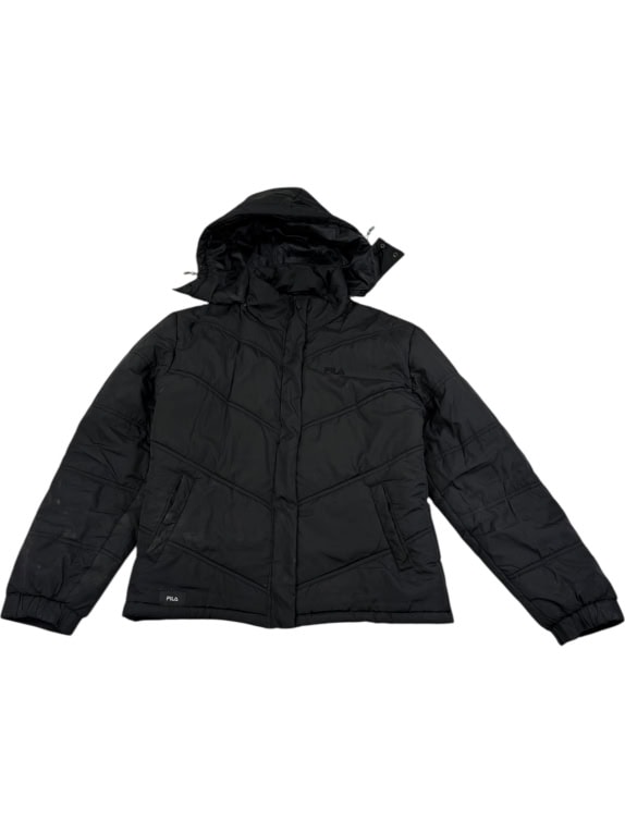 VINTAGE FILA PUFFER ΜΠΟΥΦΑΝ ΜΑΥΡΟ ΓΥΝΑΙΚΕΙΟ M