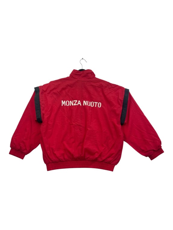 Vintage Φόρμα Σετ Κόκκινη Colorblock 90s Γυναικεία L