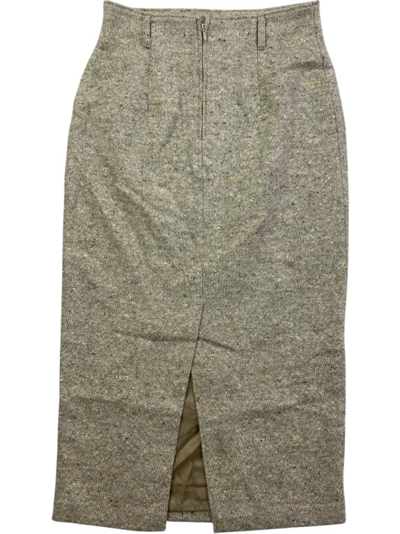 VINTAGE ΦΟΥΣΤΑ ΜΙΝΤΙ TWEED ΓΚΡΙ ΓΥΝΑΙΚΕΙΑ S