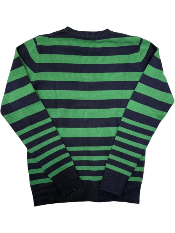 VINTAGE FRED PERRY ΠΟΥΛΟΒΕΡ ΜΕ ΡΙΓΕΣ CREW NECK