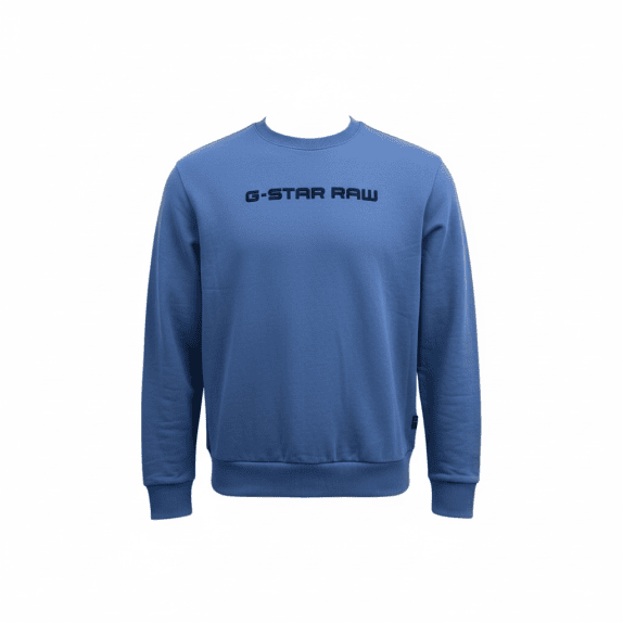 VINTAGE G-STAR RAW SWEATSHIRT WITH LOGO BLUE MEN'S XL