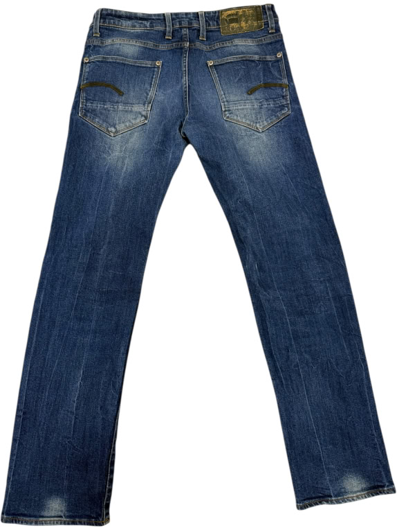 VINTAGE G-STAR RAW jeans da donna Revend Straight blu S