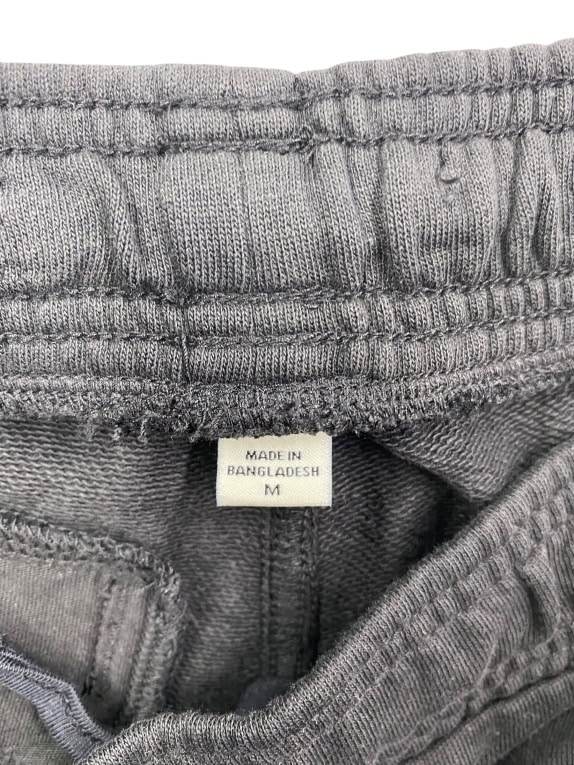 VINTAGE G-STAR RAW ΠΑΝΤΕΛΟΝΙ ΦΟΡΜΑΣ ΜΕ GRAPHIC LOGOS ΚΑΙ ΠΛΑΪΝΕΣ ΡΙΓΕΣ ΜΑΥΡΟ ΑΝΔΡΙΚΟ M