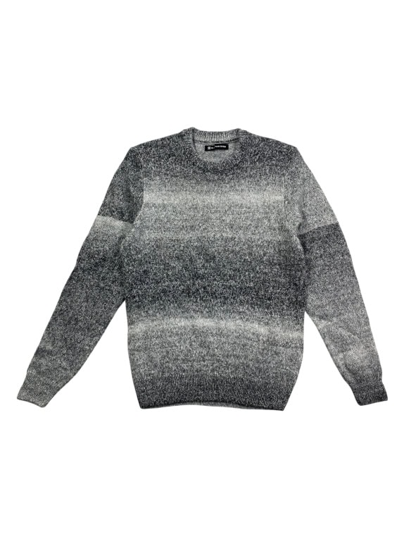 VINTAGE G-STAR RAW ΠΛΕΚΤΗ ΜΠΛΟΥΖΑ ΜΕΛΑΝΖΕ GRADIENT ΓΚΡΙ ΑΝΔΡΙΚΗ S-M