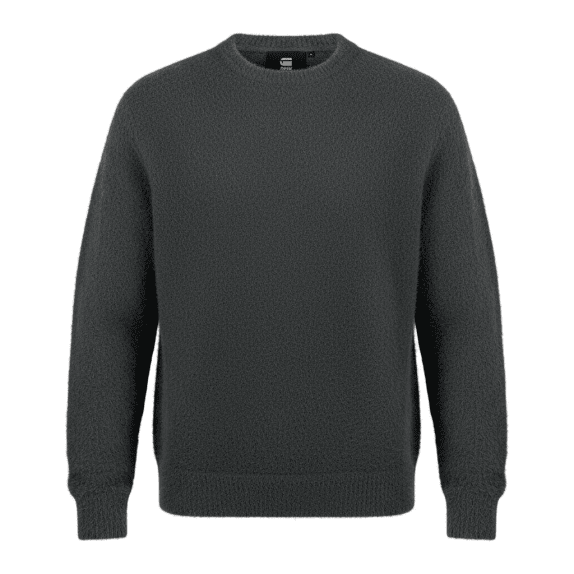 VINTAGE G-STAR RAW ΠΛΕΚΤΟ ΜΠΛΟΥΖΑ ΜΕ ΧΝΟΥΔΩΤΗ ΥΦΗ ΑΝΘΡΑΚΙ ΑΝΔΡΙΚΟ L