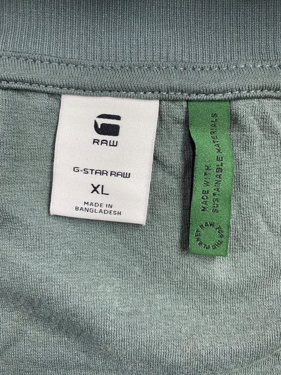 VINTAGE G-STAR RAW ΖΑΚΕΤΑ TRACK JACKET SUSTAINABLE ΠΡΑΣΙΝΟ ΑΝΔΡΙΚΟ XL