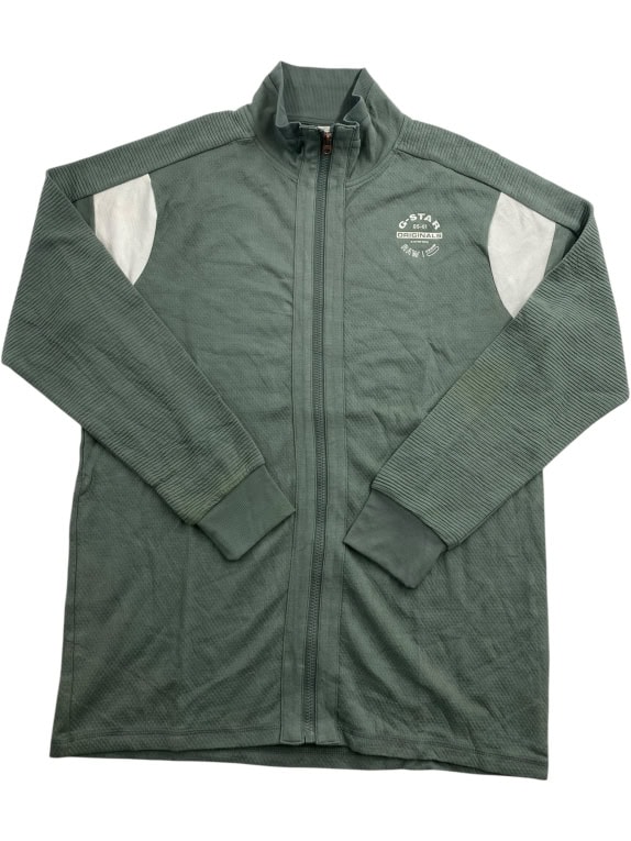VINTAGE G-STAR RAW ΖΑΚΕΤΑ TRACK JACKET SUSTAINABLE ΠΡΑΣΙΝΟ ΑΝΔΡΙΚΟ XL