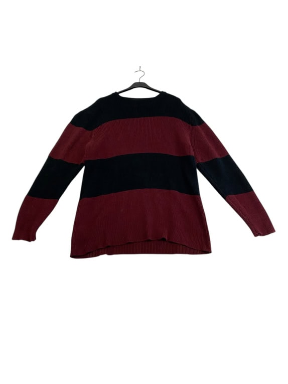 VINTAGE GAP ΠΛΕΚΤΗ ΜΠΛΟΥΖΑ ΜΕ ΡΙΓΕΣ ΜΠΟΡΝΤΟ ΜΑΥΡΗ ΑΝΔΡΙΚΗ L