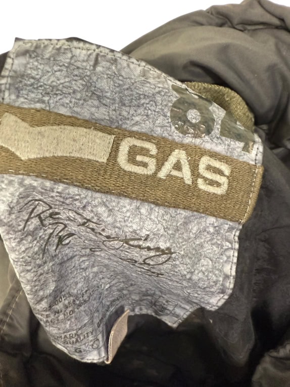 VINTAGE GAS BOMBER ΚΑΠΙΤΟΝΕ ΜΠΟΥΦΑΝ