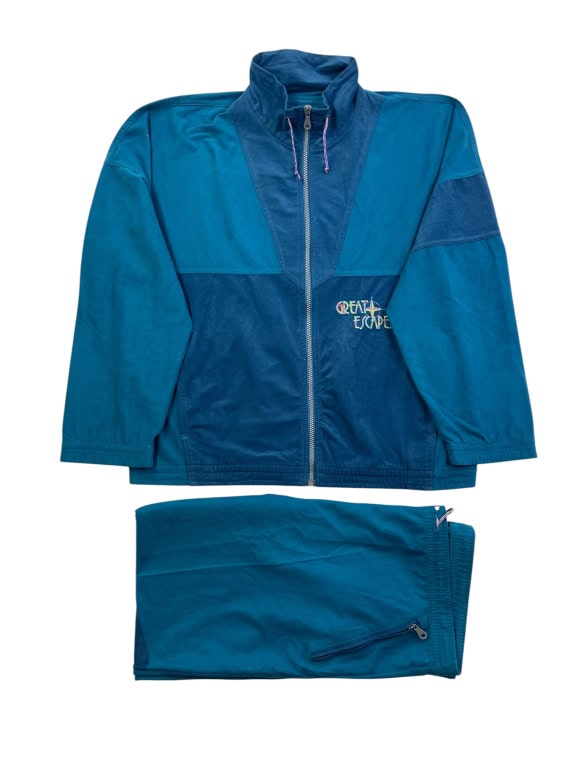 Vintage Great Escapes GETEX 90 Σετ Φόρμας Μπλε Unisex XXL