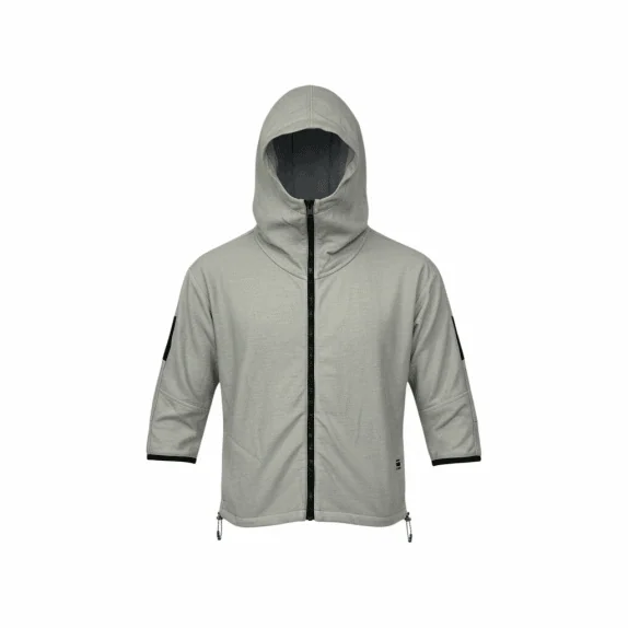 VINTAGE GSTAR RAW GREY HOODIE FULL ZIP WOMEN'S XS